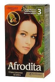 AFRODITA КЪНА ЗА КОСА 03 ТЪМЕН МАХАГОН 50ГР