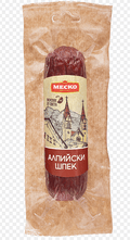 'АЛПИЙСКИ' ШПЕК 230 ГР. ВАКУУМ - ЦЕНА ЗА БР. - МЕСКО