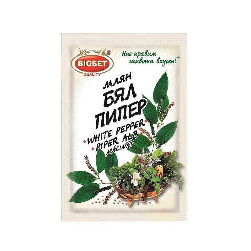 БЯЛ ПИПЕР БИОСЕТ 10ГР МЛЯН - ЦЕНА ЗА БР.
