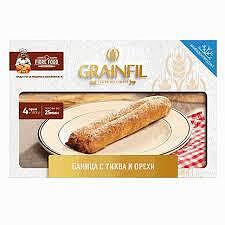 БАНИЦА С ТИКВА *4БР КУТИЯ *10БР GRAINFIL ФИН ФУУД
