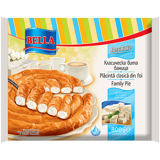 БЕЛЛА КЛАСИЧЕСКА ВИТА БАНИЦА СЪС СИРЕНЕ 0.800 - ЦЕНА ЗА БР.