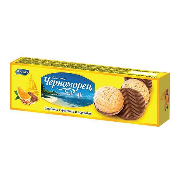 БИСКВИТИ ЧЕРНОМОРЕЦ 120 ГР. *30 ПРЕСТИЖ - ЦЕНА ЗА БР./EINFACHE WAFFELN TSCHERNOMORETZ 4STCK. 105GR.*30STCK.