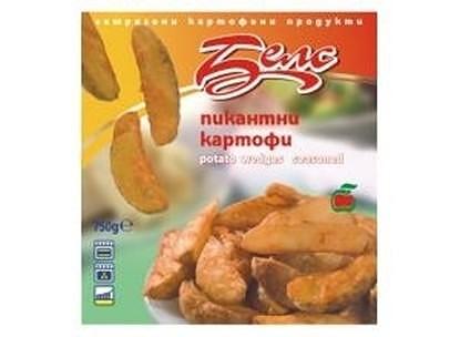 БЛАНШИРАНИ КАРТОФИ ПИКАНТНИ 0.750КГ БЕЛС - ЦЕНА ЗА БР.