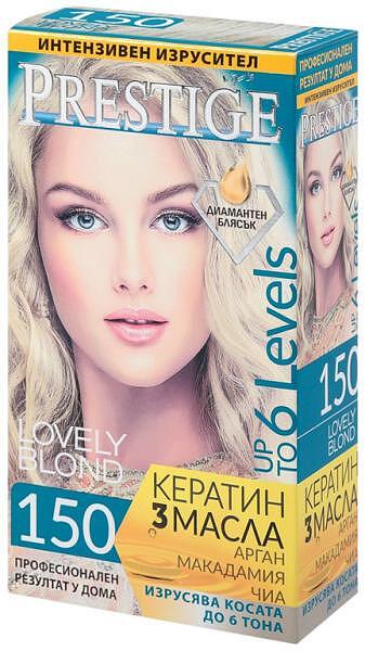 БОЯ ЗА КОСА PRESTIGE БЛОНД №150 ШЕСТ ТОНА *20 - ЦЕНА ЗА БР.
