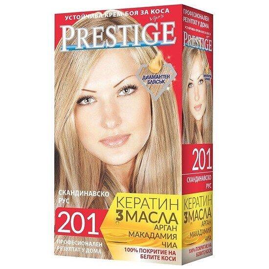 БОЯ ЗА КОСА PRESTIGE №201 *20 СКАНДИНАВСКО РУС - ЦЕНА ЗА БР.