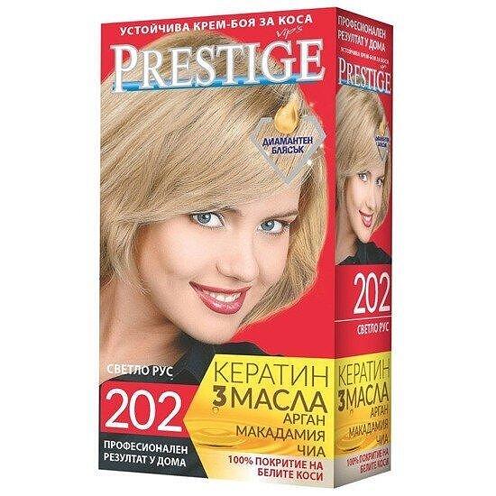 БОЯ ЗА КОСА PRESTIGE №202 *20 СВЕТЛО РУС- ЦЕНА ЗА БР.