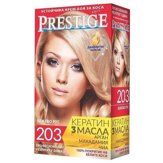 БОЯ ЗА КОСА PRESTIGE №203 *20 БЕЖОВО РУС- ЦЕНА ЗА БР.