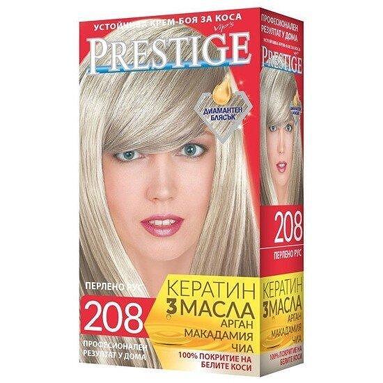 БОЯ ЗА КОСА PRESTIGE №208 *20 ПЕРЛЕНО РУС - ЦЕНА ЗА БР.
