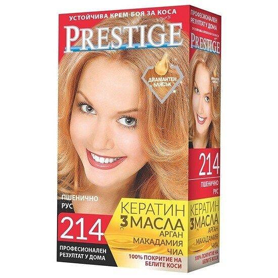 БОЯ ЗА КОСА PRESTIGE №214 *20 ПШЕНИЧНО РУС - ЦЕНА ЗА БР.