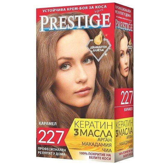 БОЯ ЗА КОСА PRESTIGE №227 *20 КАРАМЕЛ - ЦЕНА ЗА БР.