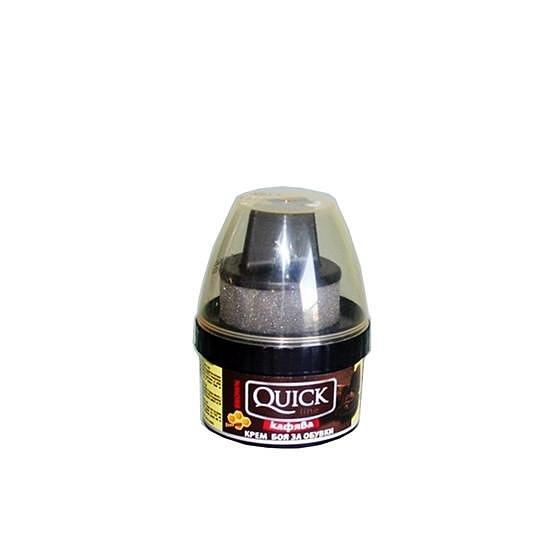 БОЯ ЗА ОБУВКИ QUICK КАФЯВА - ЦЕНА ЗА БР.