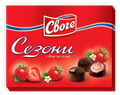 БОНБОНИ СЕЗОНИ 160 ГР.*14БР. ЯГОДА - ЦЕНА ЗА БР./PRALINES SEZONI 160GR. *14 БР. ЯГОДА