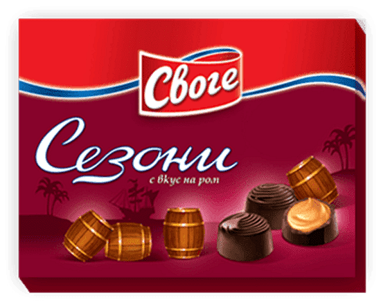 БОНБОНИ СЕЗОНИ 160ГР.*14БР. РОМ