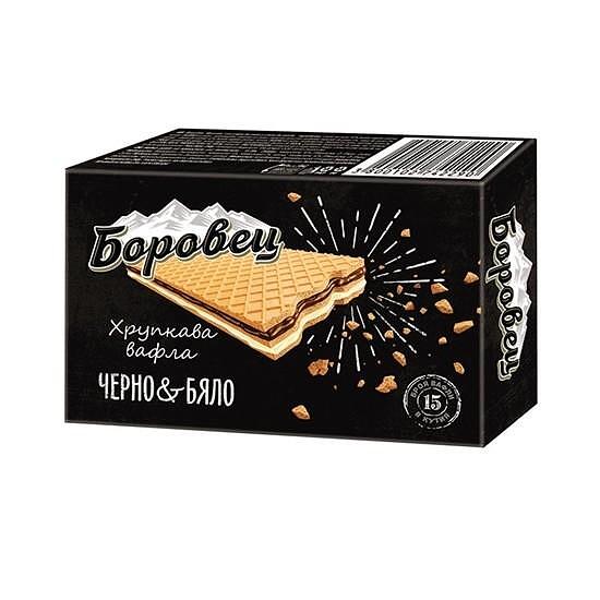 БОРОВЕЦ КУТИЯ 15 * 20 ЧЕРНО И БЯЛО - ЦЕНА ЗА БР.