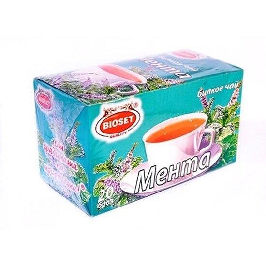 ЧАЙ БИОСЕТ БИЛКОВ МЕНТА 30 ГР. - ЦЕНА ЗА БР.