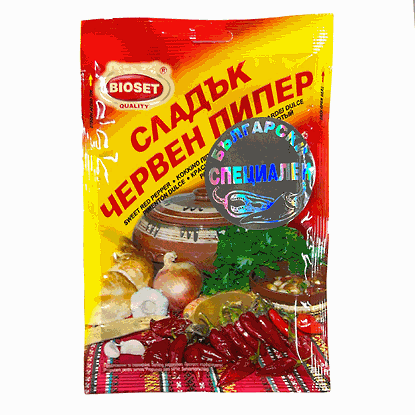 ЧЕРВЕН ПИПЕР СПЕЦИАЛЕН 40ГР. БИОСЕТ