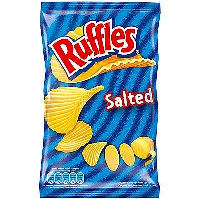 ЧИПС RUFFLES 140 ГР * 21 БР СОЛ