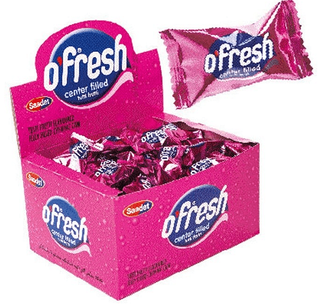 ДЪВКА ОФРЕШ ТУТИ ФРУТИ 350ГР*100БР