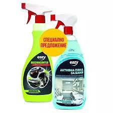 EAZY ПРОМО АКТИВНА ПЯНА OCEAN 500ML+ ОБЕЗМАСЛИТЕЛ