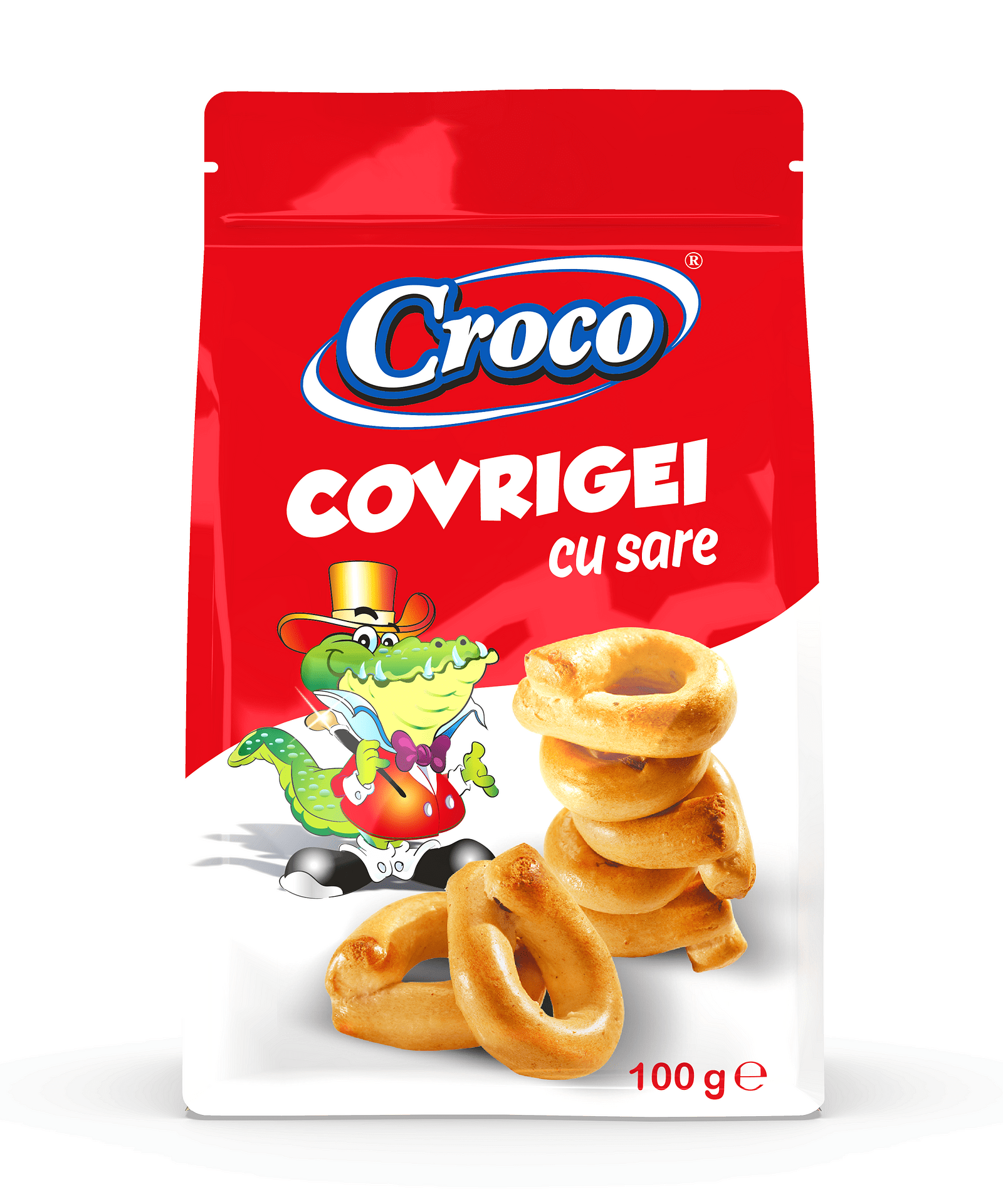 ГЕВРЕЦИ СОЛЕНИ КРОКО 100ГР*12 - ЦЕНА ЗА БР.