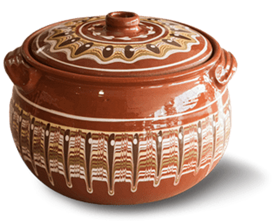 ГЛИНЕН ГЮВЕЧ КАФЯВ 4,5 Л