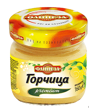 ГОРЧИЦА ОЛИНЕЗА 160ГР*8БР-ЦЕНА ЗА БРОЙ