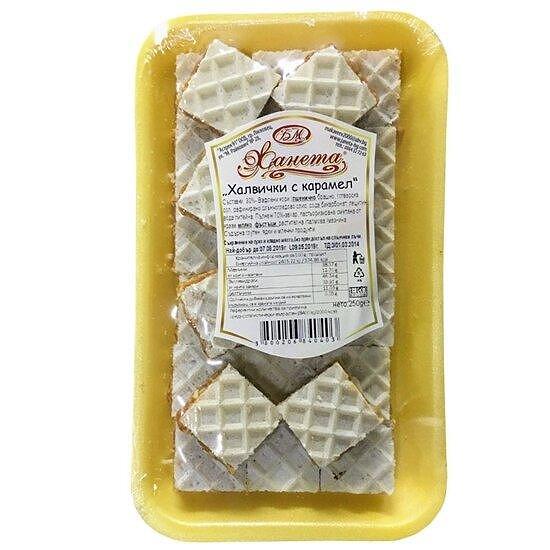 ХАЛВИЧКИ 250ГР.*15БР. ЖАНЕТА