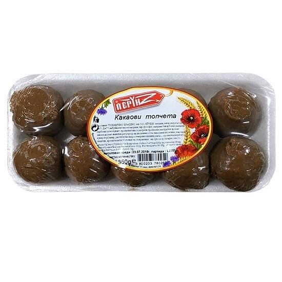 КАКАОВИ ТОПКИ 350ГР ПЕРУН - ЦЕНА ЗА БР