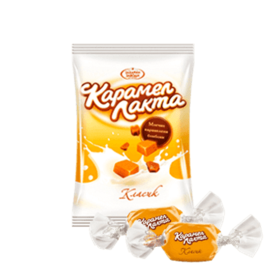КАРАМЕЛ ЛАКТА 120ГР*40БР. ЦЕНА ЗА ПАКЕТ