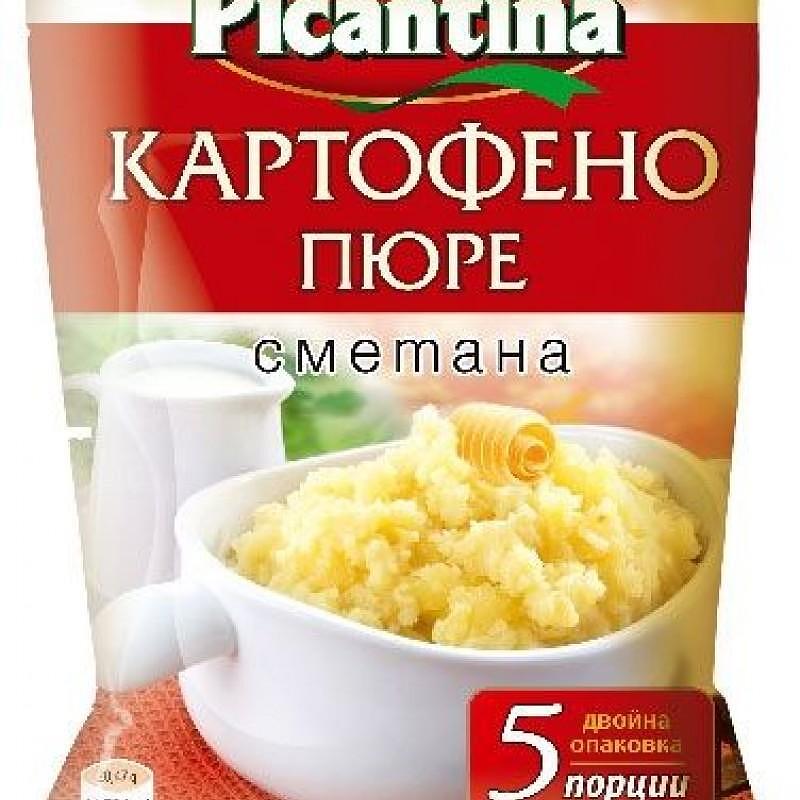 КАРТОФЕНО ПЮРЕ ПИКАНТИНА  СЪС СМЕТАНА 135ГР.
