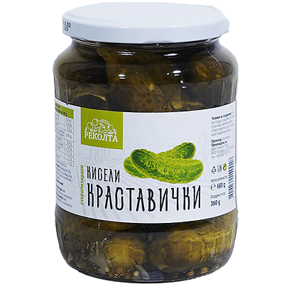 КИСЕЛИ КРЪСТАВИЧКИ РЕКОЛТА 680 ГР.*6 - ЦЕНА ЗА БР.