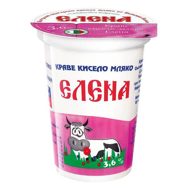 КИСЕЛО МЛЯКО ЕЛЕНА 3.6%*20 - ЦЕНА ЗА БР.