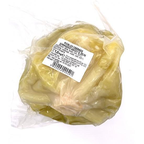 КИСЕЛО ЗЕЛЕ ЦЯЛО ВАК. - ЦЕНА ЗА КГ./SAUERKRAUT GANZ VAKUUM -PREIS FÜR EIN KG.