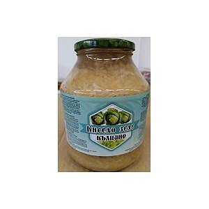 КИСЕЛО ЗЕЛЕ КЪЛЦАНО 1.650 КГ ЗЛАТНА КРУША - ЦЕНА ЗА БР./SAUERKRAUT GESCHNITTEN 1.650KG ZLATNA KRUSHA- PREIS FÜR EIN STCK.