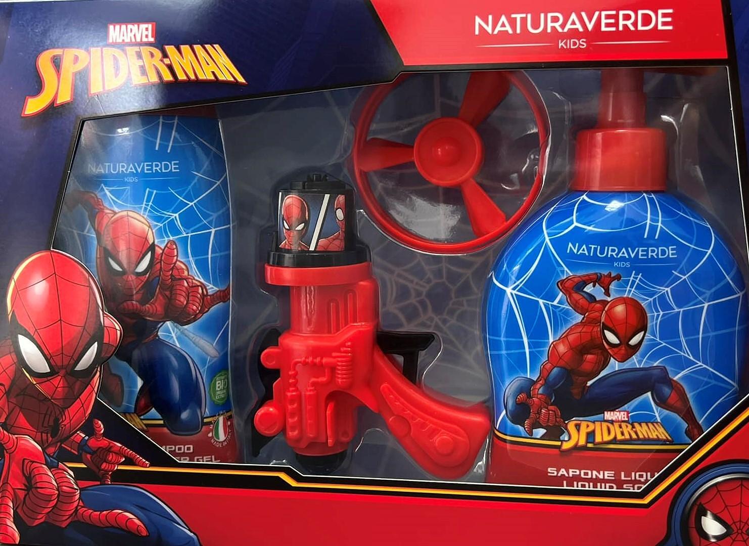 КОМПЛЕКТ SPIDERMAN ШАМПОАН + ТЕЧ.САПУН ПИСТОЛЕТ - ЦЕНА ЗА БР.