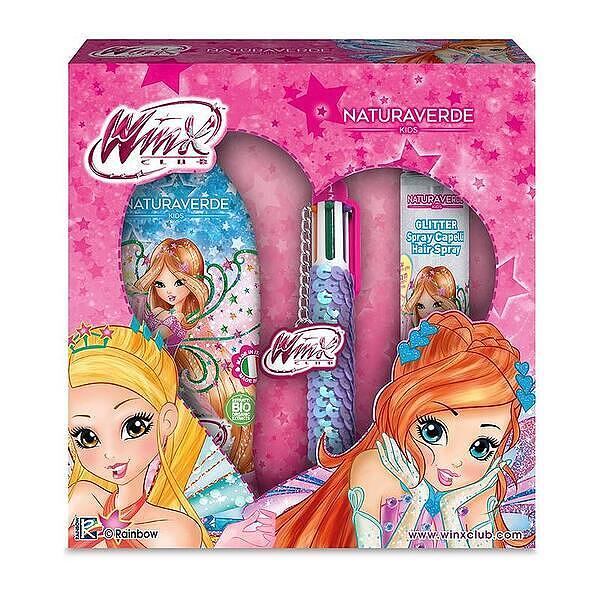 КОМПЛЕКТ WINX ШАМПОАН ГЕЛ КОСА ПАНДЕЛКА -ЛАСТИК - ЦЕНА ЗА БР.