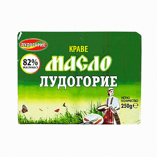 КРАВЕ МАСЛО ЛУДОГОРИЕ 82% МАСЛЕНОСТ