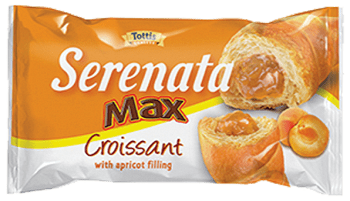 КРОАСАН СЕРЕНАТА МАКС КАЙСИЯ 70 ГР*30 - ЦЕНА ЗА БР.