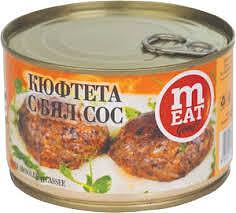 КЮФТЕТА С БЯЛ СОС 410ГР*12БР МАРАЙДА