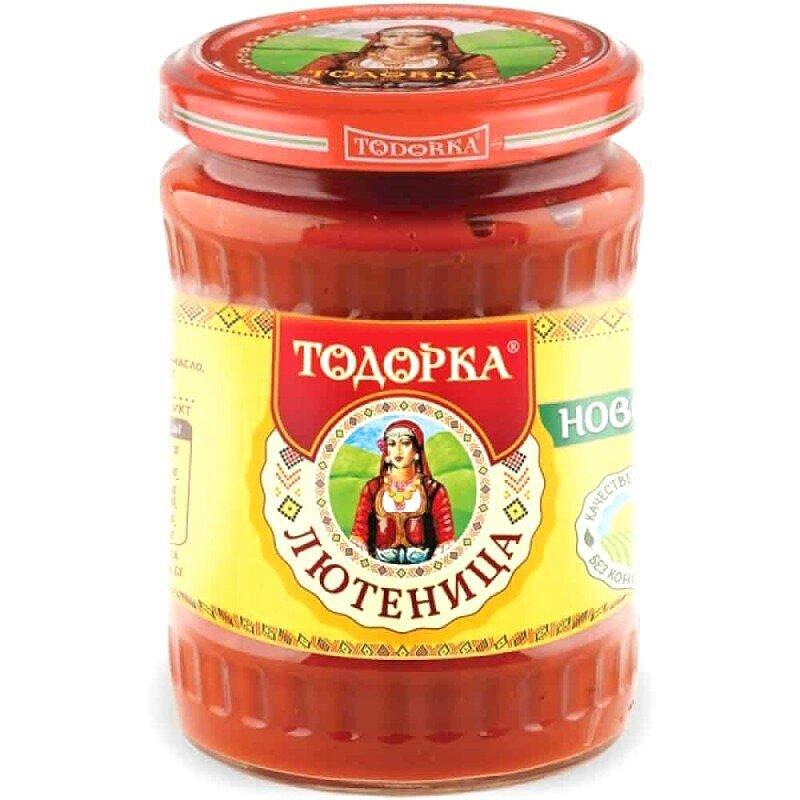 ЛЮТЕНИЦА ФИНОСМЛЯНА ТОДОРКА 310 ГР. *6 ДЕРОНИ ЖЪЛТ ЕТИКЕТ - ЦЕНА ЗА БР.