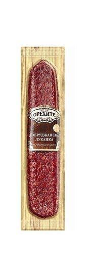 ЛУКАНКА ДОБРУДЖАНСКА ОРЕХИТЕ ВАК. 180ГР*50БР В КАШОН - ЦЕНА ЗА БР.