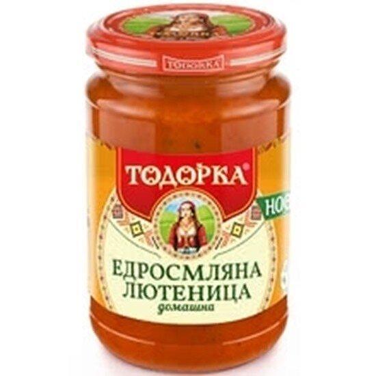 ЛЮТЕНИЦА ТОДОРКА ДОМАШНА ЕДРОСМЛЯНА 310ГР - ЦЕНА ЗА БР.