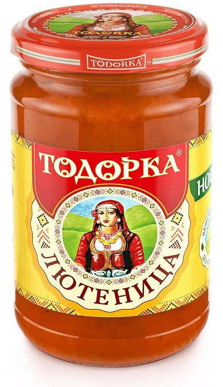 ЛЮТЕНИЦА  ТРАДИЦИОННА ТОДОРКА 310ГР - ЦЕНА ЗА БР.