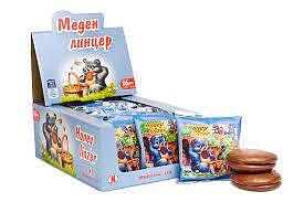 МЕДЕН ЛИНЦЕР МЕДОВИНА 65 ГР. ?
 16 БР. - ЦЕНА ЗА КУТИЯ/HONIG LINZER JMEDOVINA 65GR.*16 STCK. PREIS FÜR EIN SCHACHTEL