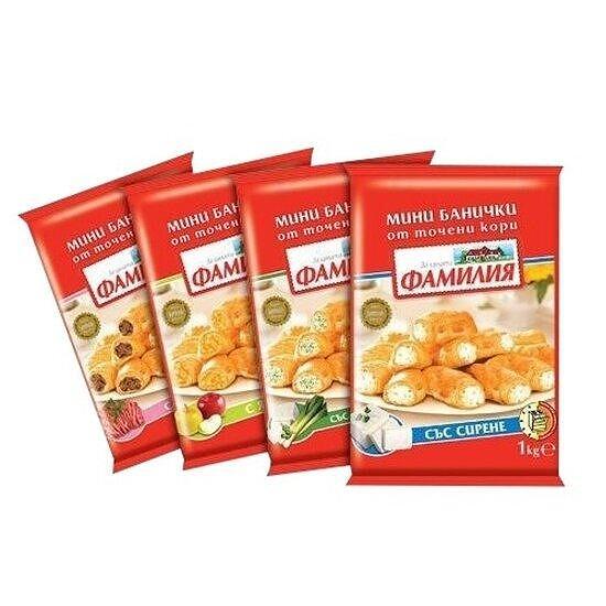 МИНИ БАНИЧКИ ФАМИЛИЯ С КАЙМА 1 КГ