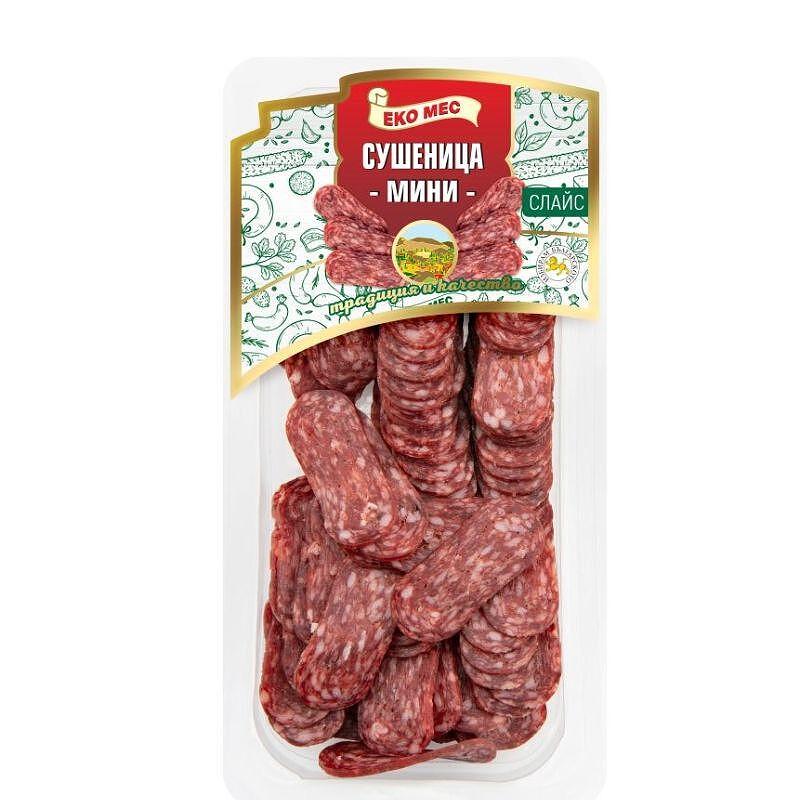 МИНИ СУШЕНИЦА СЛАЙС 140ГР  ЕКО МЕС - ЦЕНА ЗА БР.
