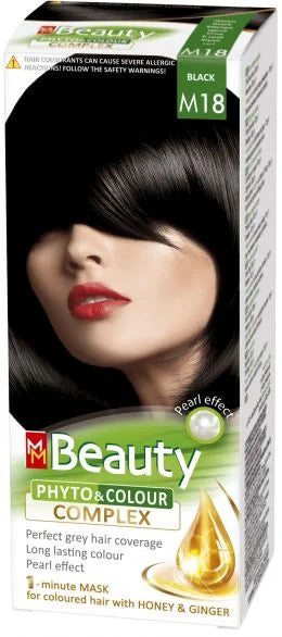 ММ BEAUTY МАСКА М18 ЧЕРНО - ЦЕНА ЗА БР.