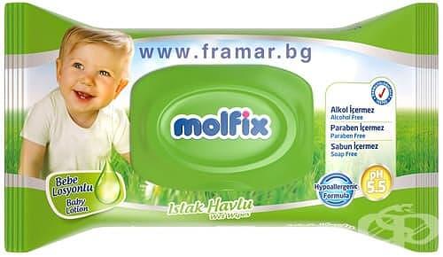 МОКРИ КЪРПИ МОЛФИКС SENSITIVE 60*12- ЦЕНА ЗА БРОЙ