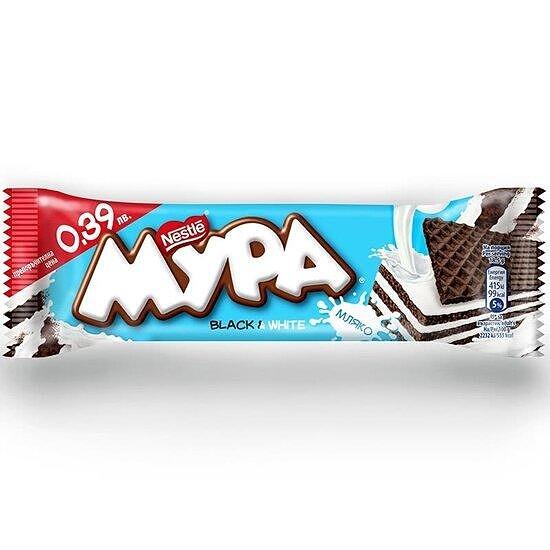 ВАФЛА МУРА BLACK&WHITE 37ГР.
