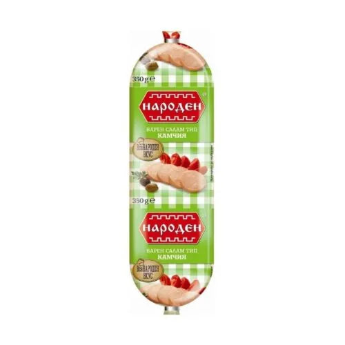 НАРОДЕН КОЛБАС КАМЧИЯ 350 ГР. *30 - ЦЕНА ЗА БР.